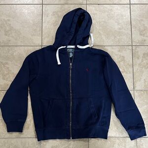 Polo Ralph Lauren Vintage Hooded Sweatshirt Full Zip Men’s Large